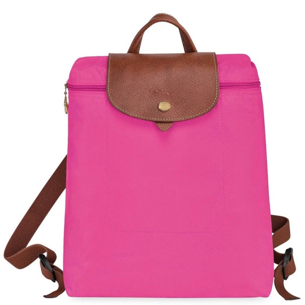 Longchamp Le Pliage Original Backpack in Candy Pink